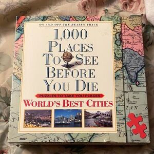 1,000 Places to See Before You Die Puzzle
